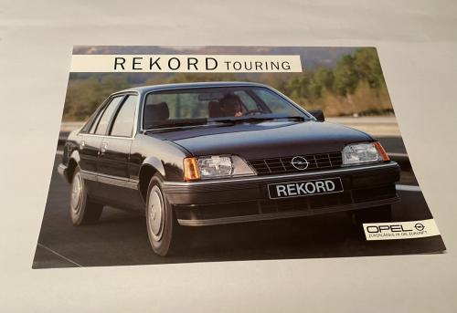 Prospekt Opel Rekord Touring